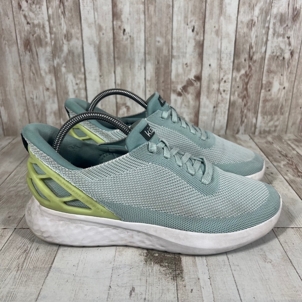 Kizik Lima Hands-Free Sneakers Sage Green Lime Womens 9-9.5 KZK-115-2